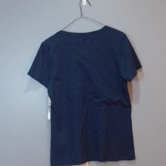 NFL Dallas Cowboys Women’s V-Neck T-Shirt – Navy, Size Medium - Picture 3 of 3